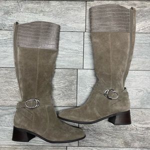 Marc Fisher suede tall boots 9M